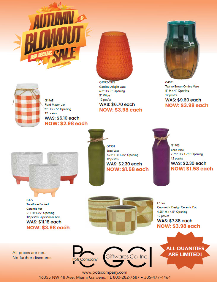 Fall 2026 Blowout Sale