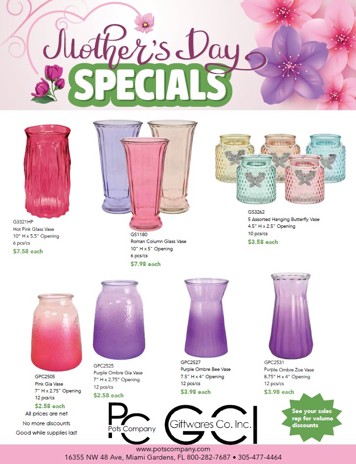Mothers Day Specials 2026